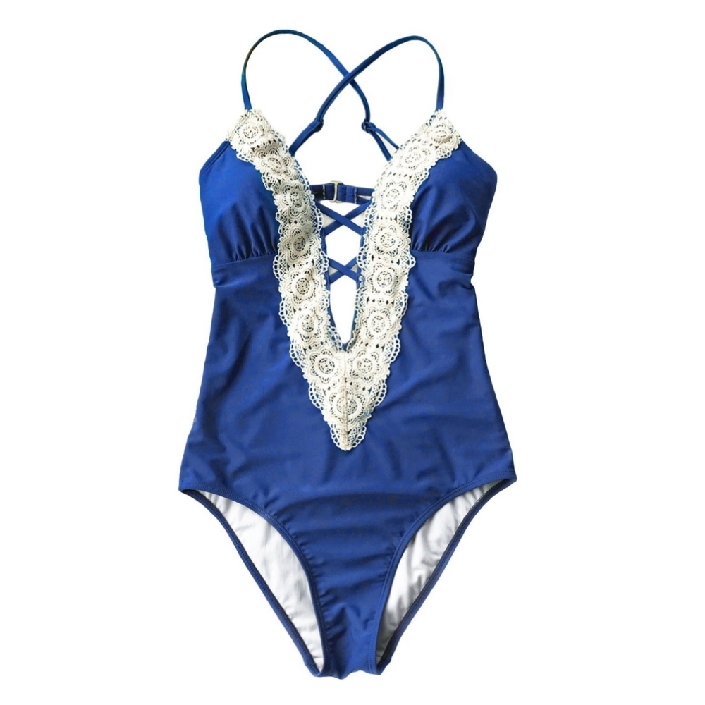 Blue Cupshe One Piece